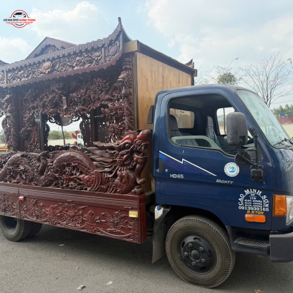 Gia công, lắp đặt cụm thùng xe chở quan tài