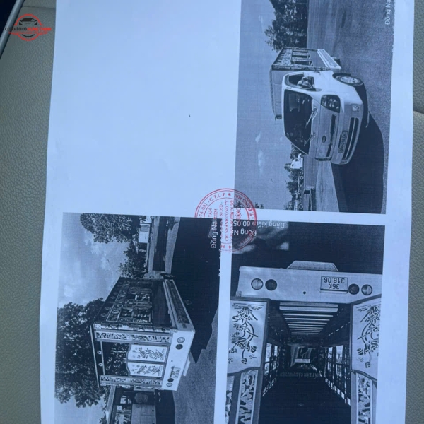 Nghiệm thu và đăng kiểm ra đăng kiểm xe ôtô chở quan tài  và giấy cải tạo